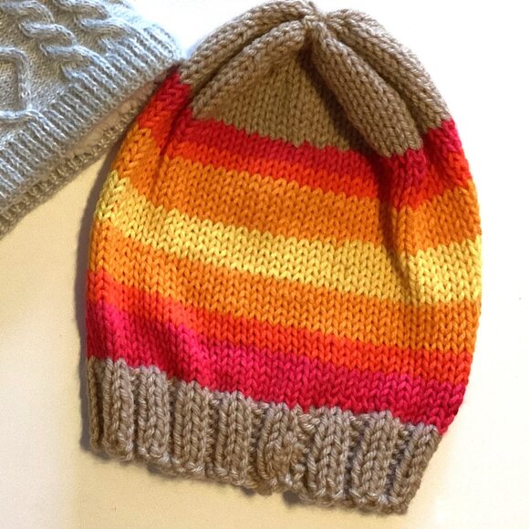 Women's Beanie Hat + Fleece Lined Neck Warmer Winter Skiing Warm - Picture 2 of 7